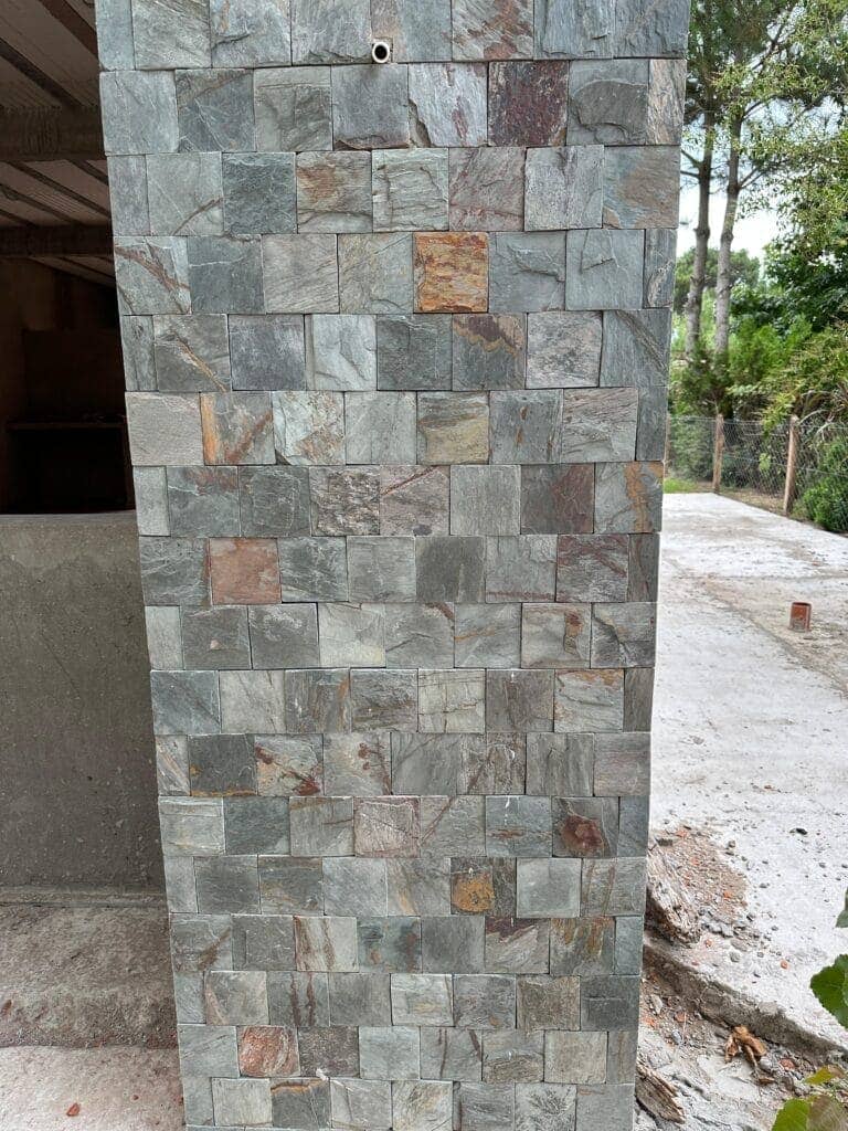 Obra con laja San Luis verde - Piedras Canning foto 4